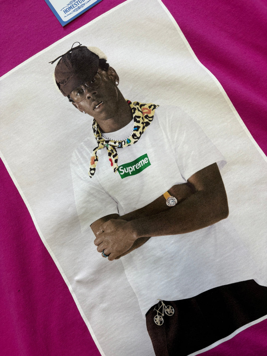 T-shirt Supreme rose Tyler The Creator
