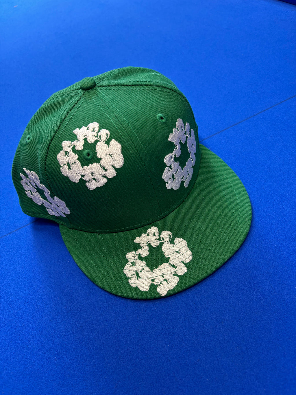 Casquette New Era x Denim Tears Verte