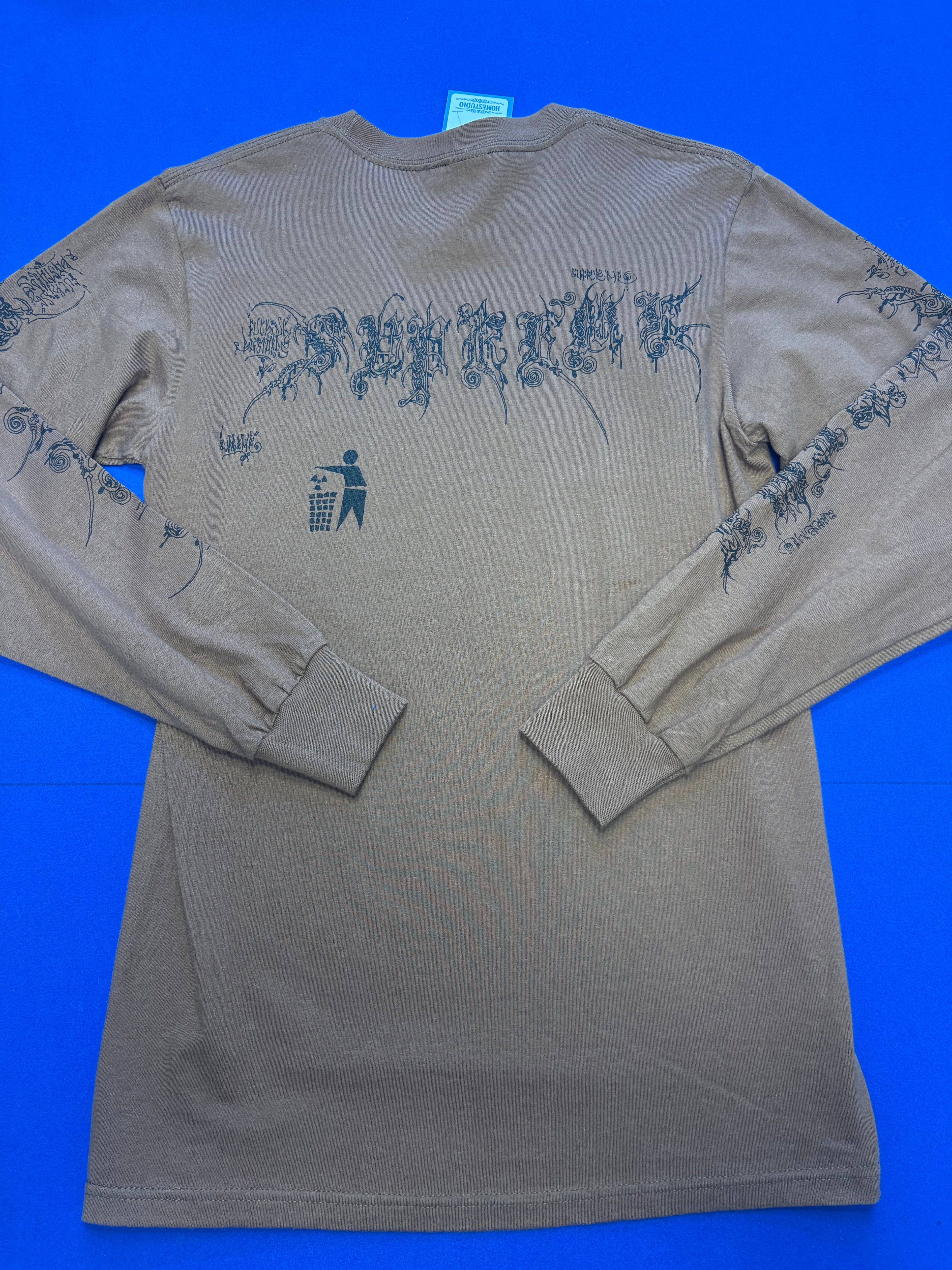 Longsleeve Supreme Marron