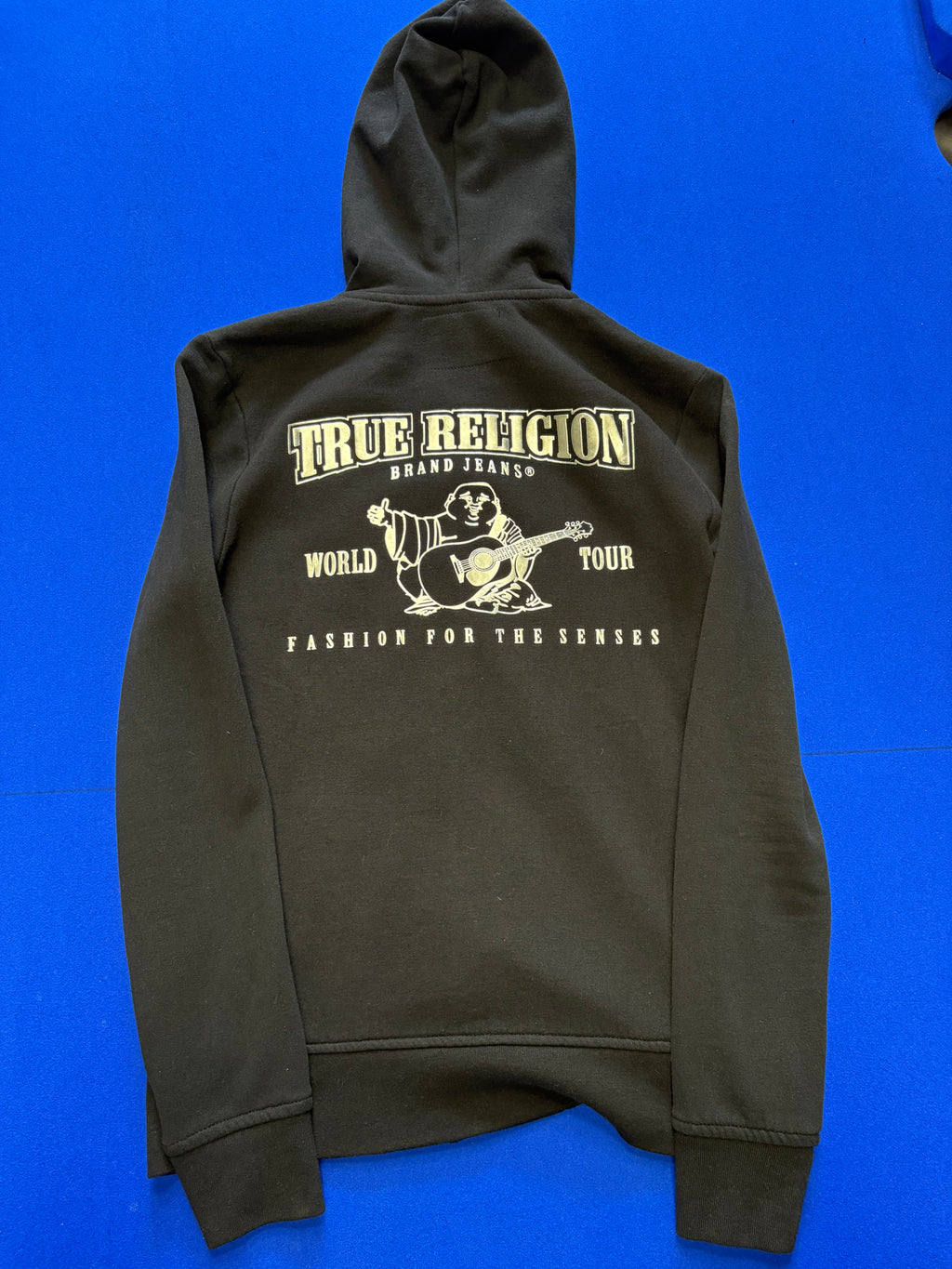 Sweat zippé True Religion noir