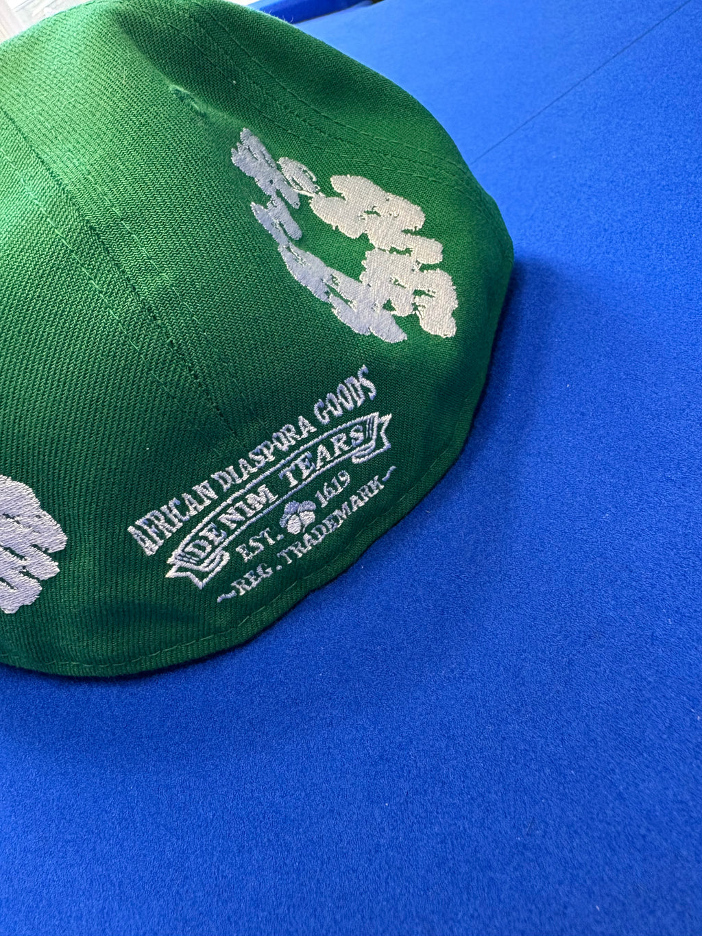 Casquette New Era x Denim Tears Verte