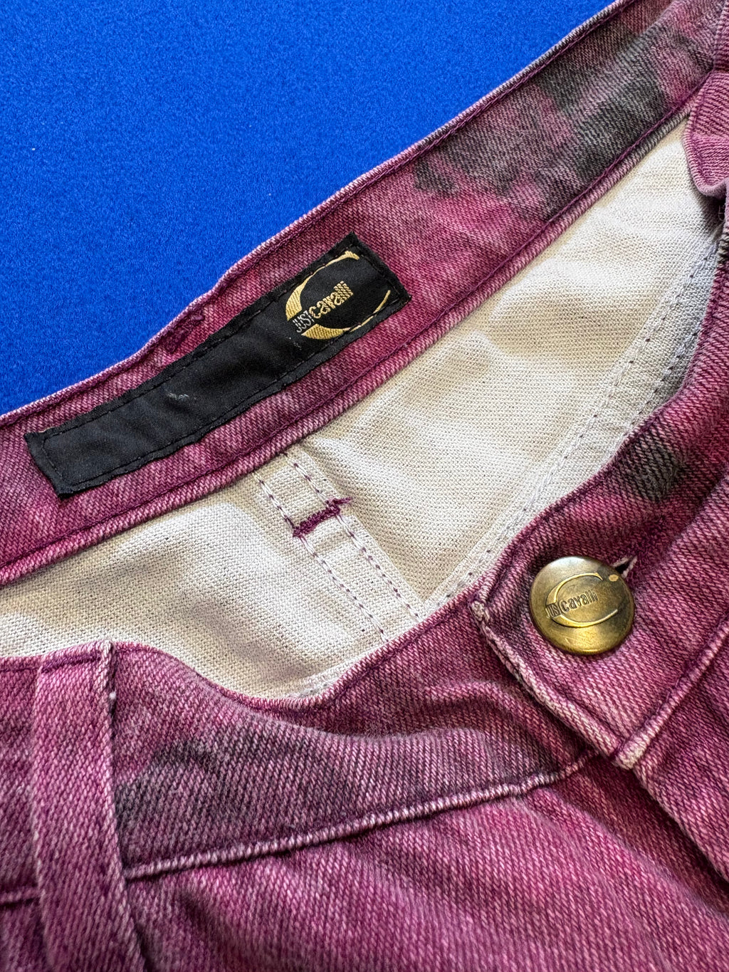 Jean Just Cavalli rose imprimé
