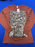Longsleeve Supreme Marron