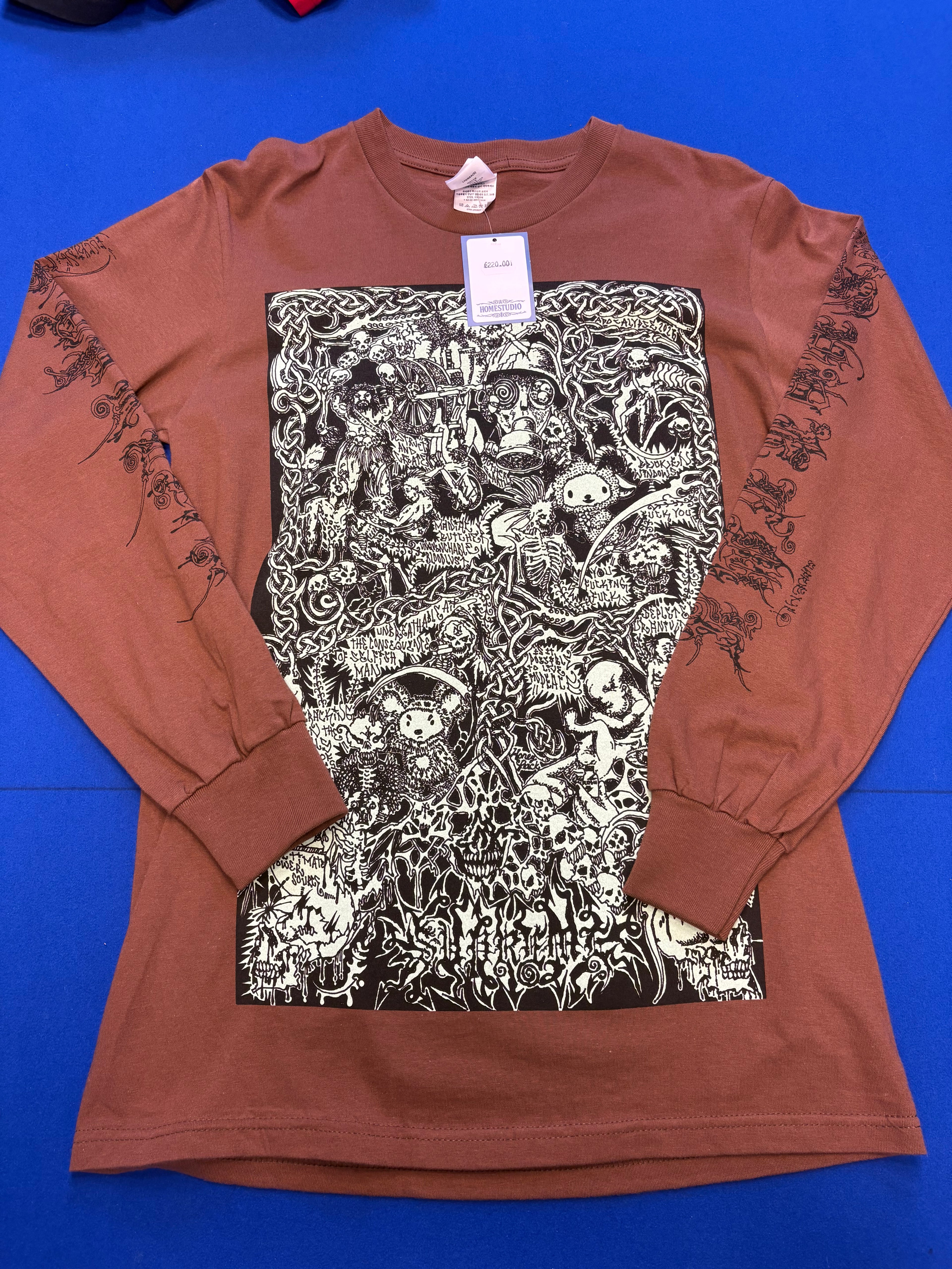 Longsleeve Supreme Marron