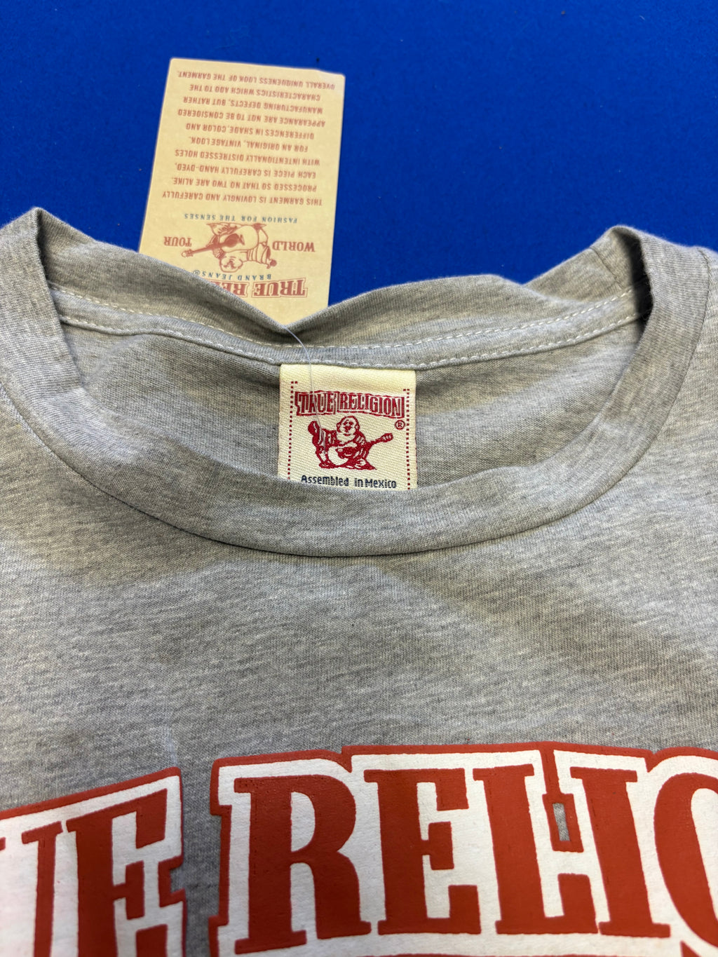 T-shirt True Religion Gris