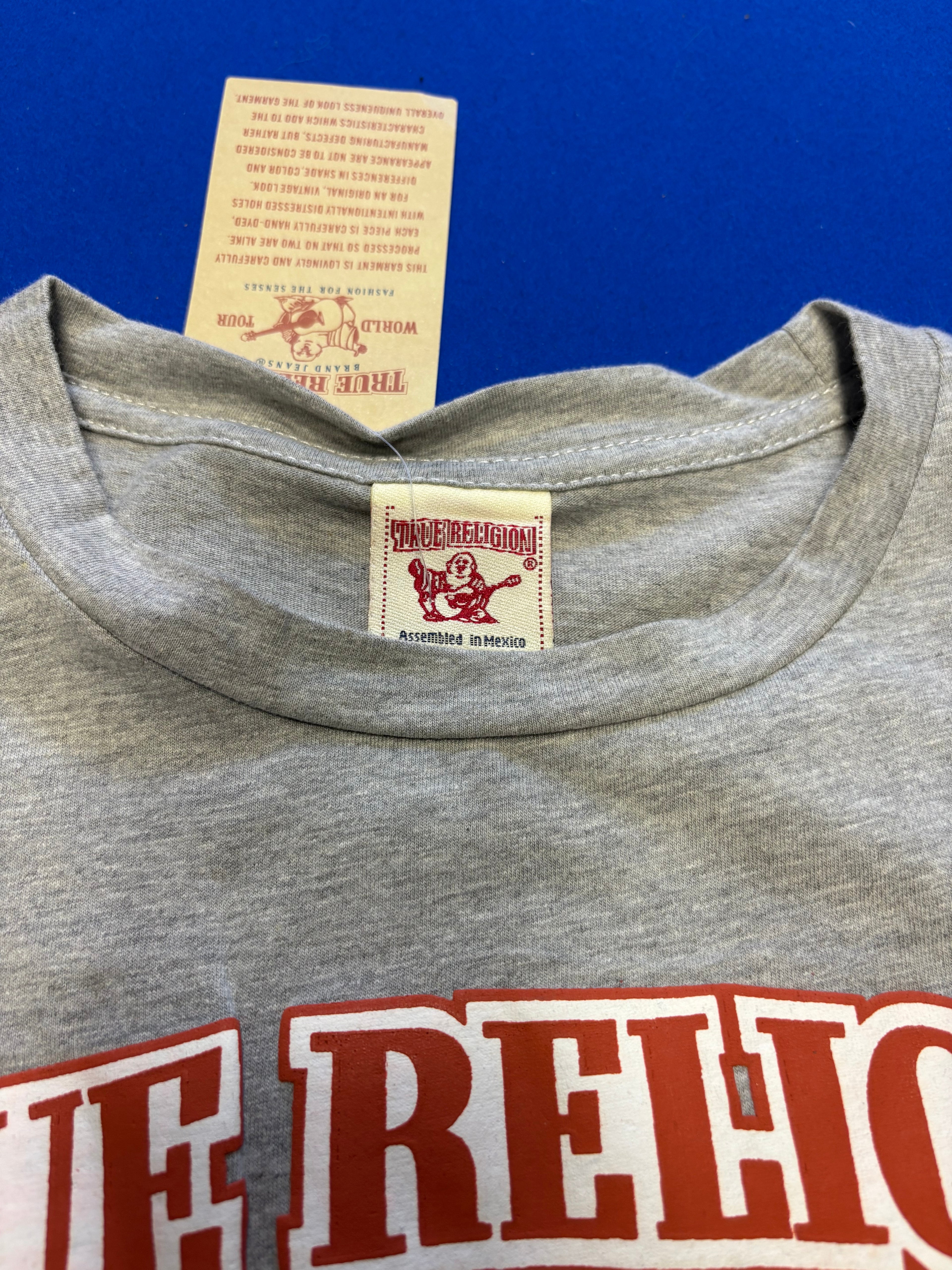 T-shirt True Religion Gris