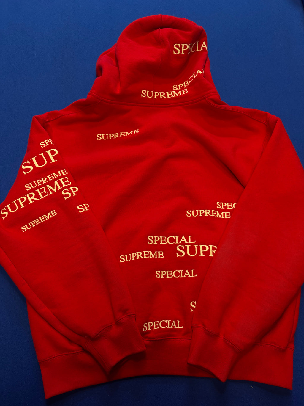 Sweat zippé Supreme rouge