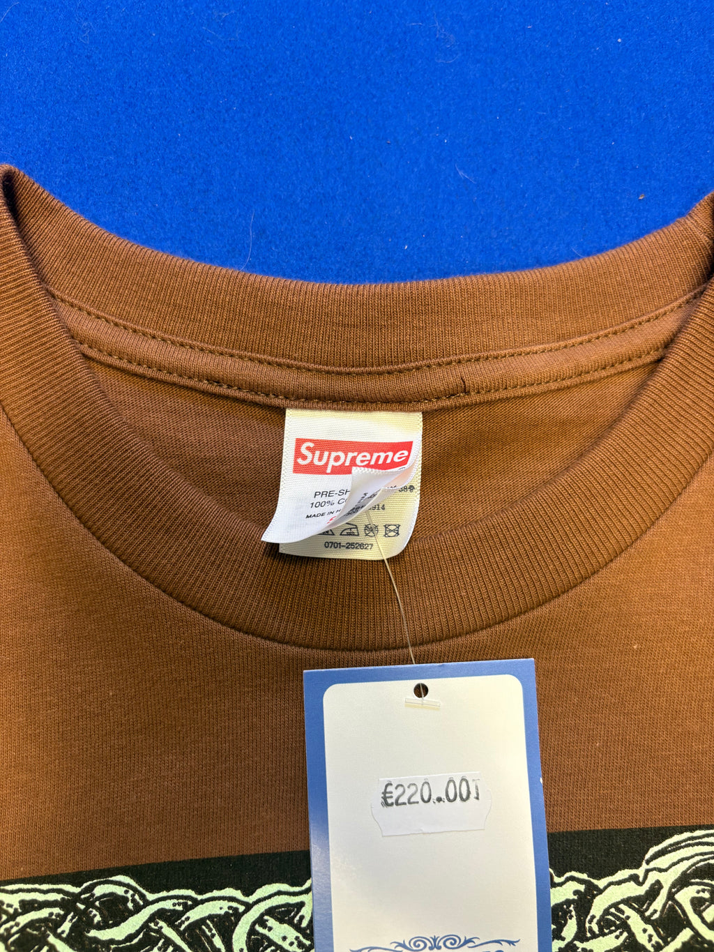 Longsleeve Supreme Marron