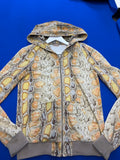 Zip John Galliano Python All Over Print