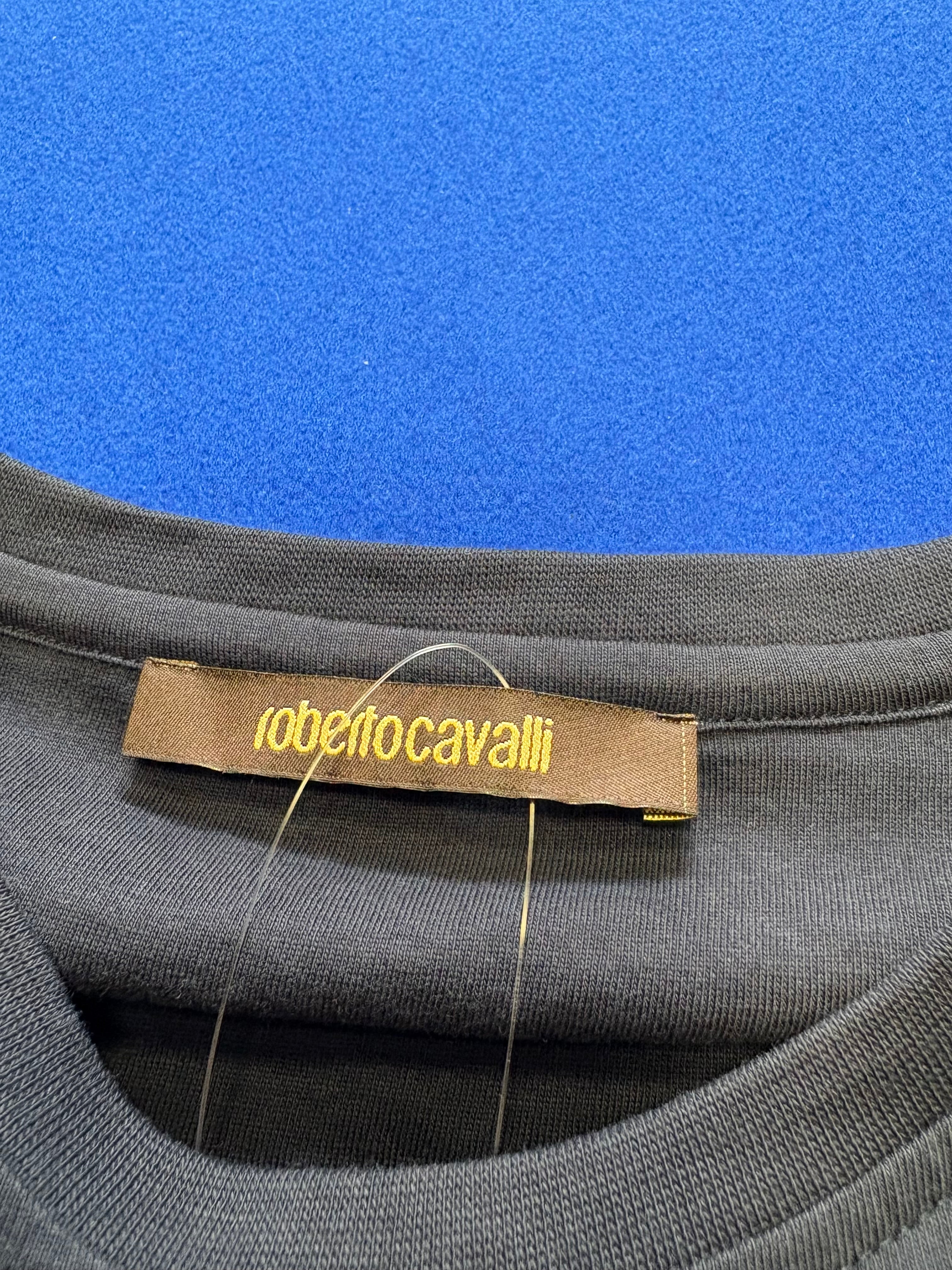 T-shirt Roberto Cavalli gris