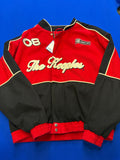 Veste Racing The Kooples rouge et noire