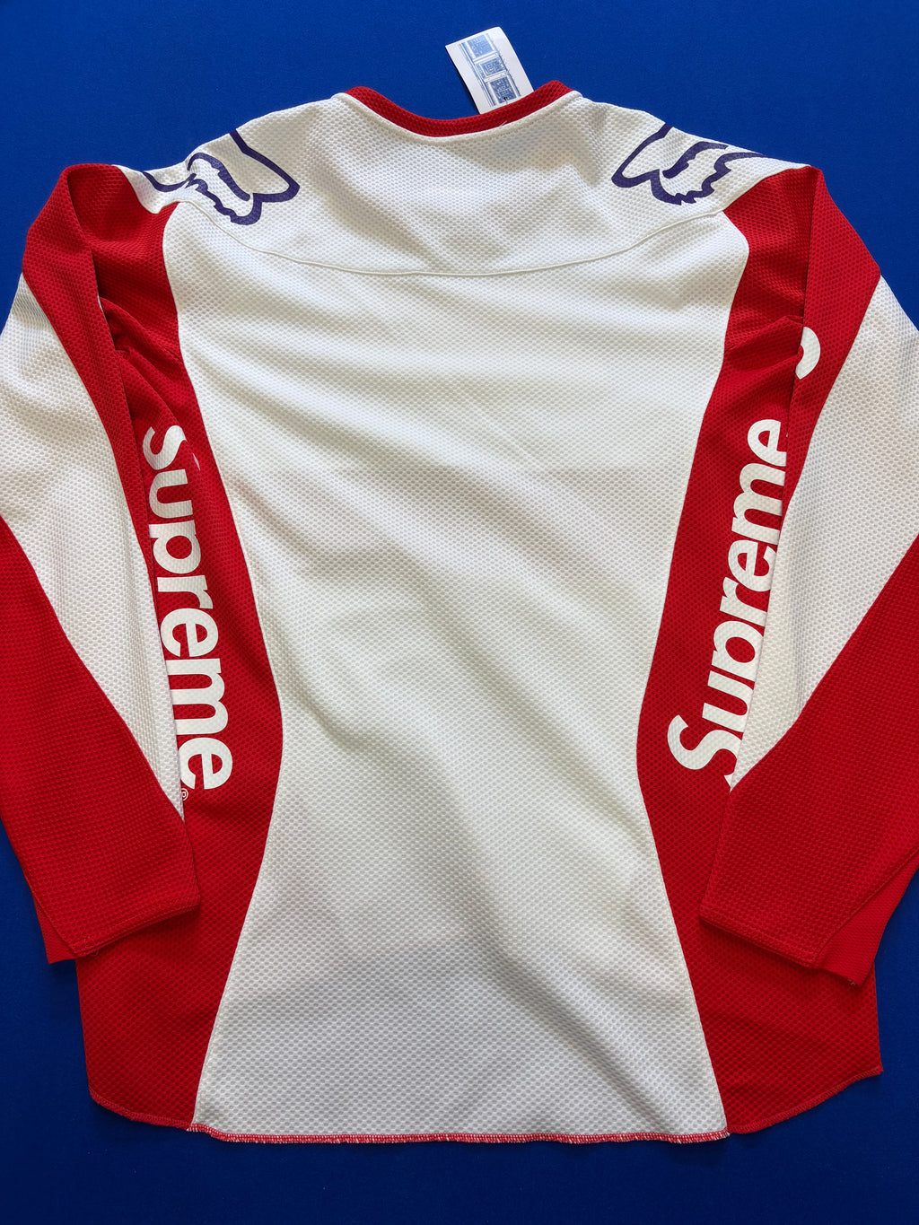 Maillot Supreme x Fox Racing rouge