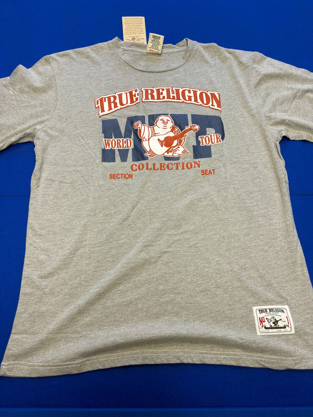 T-shirt True Religion Gris