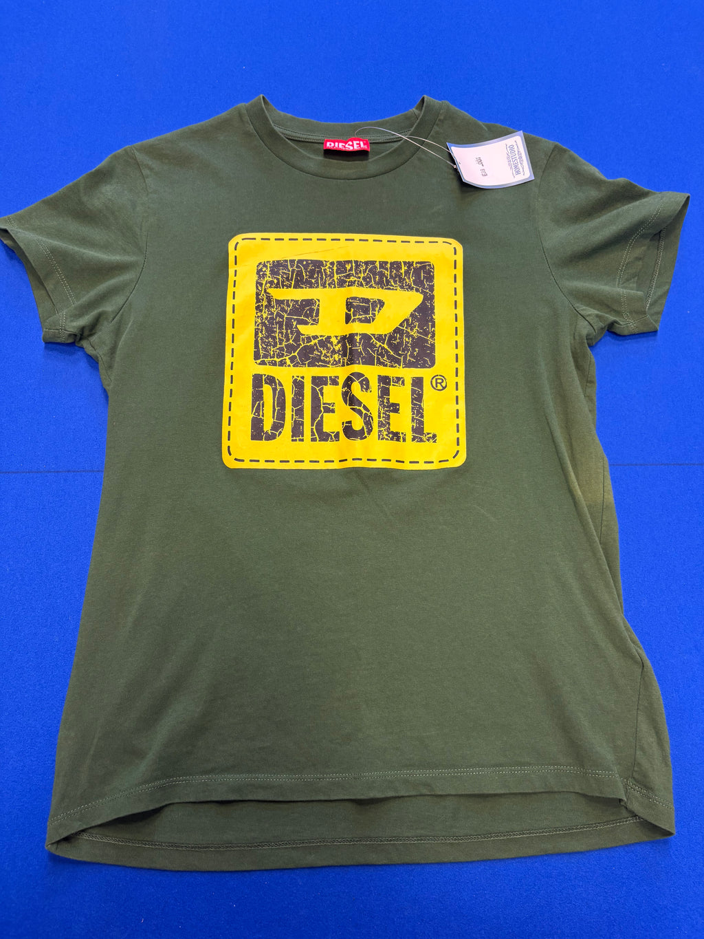 T-shirt Diesel Vert