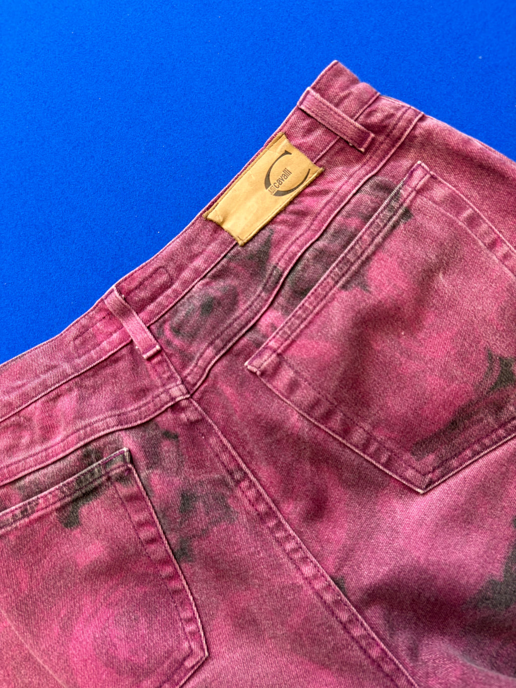 Jean Just Cavalli rose imprimé