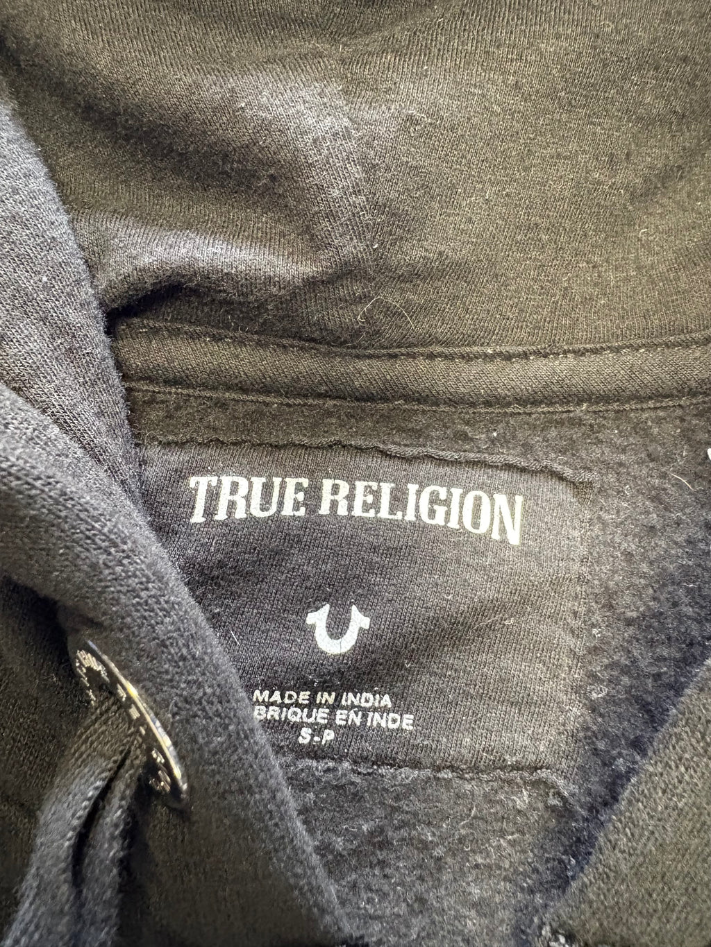 Sweat zippé True Religion noir