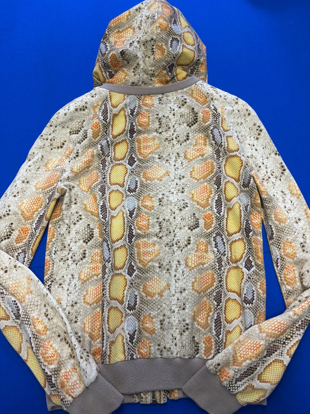 Zip John Galliano Python All Over Print