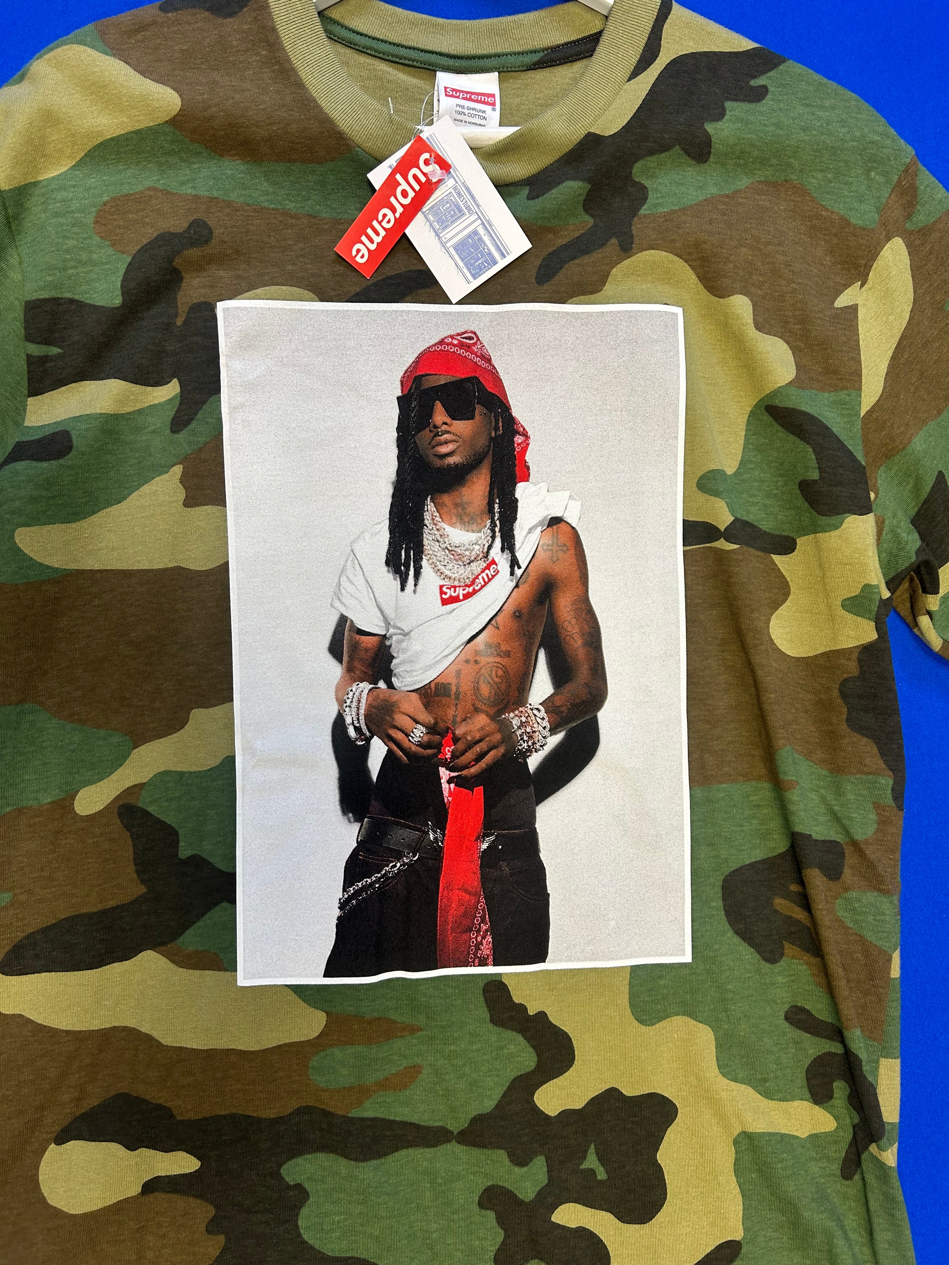 Supreme Playboi Carti camo T